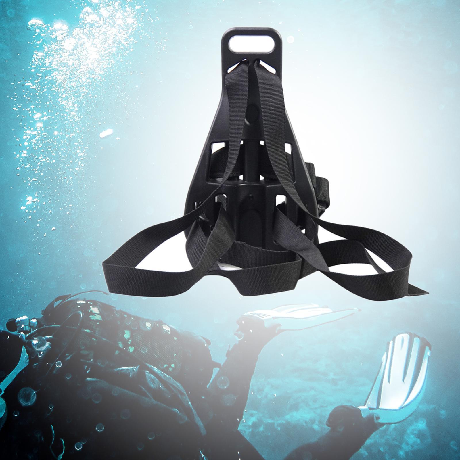 Scuba Diving Tank Back Pack, Diving Tank Holder, Bracket Ultralight Portable Freediving Dive Backpack, under Water Sports Diving Tanks Backpack