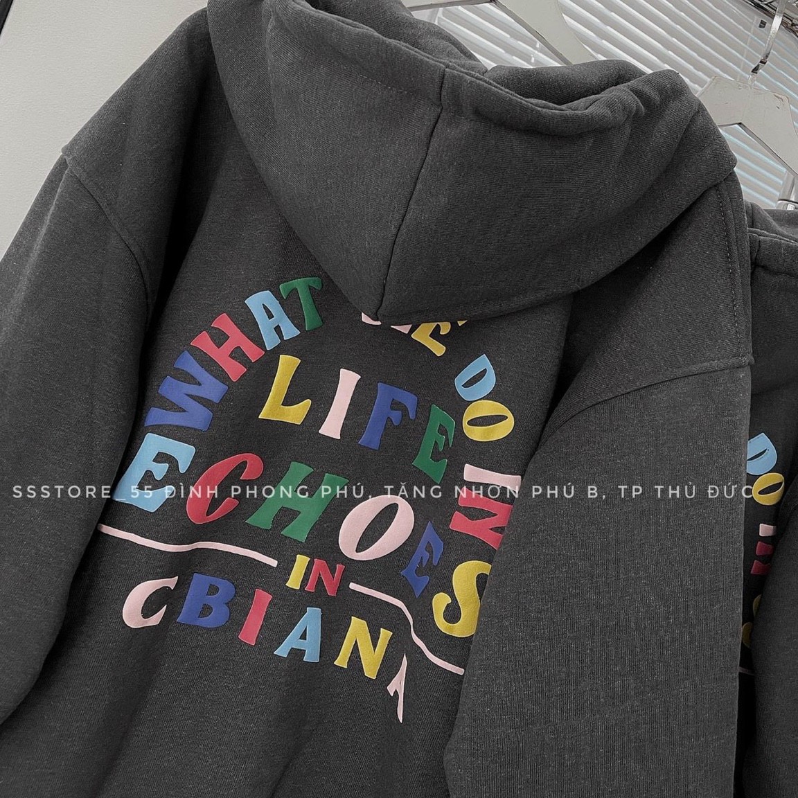 Áo Hoodie Zip Kéo CBIANA Form Unisex Nam Nữ Nón 2 Lớp Trùm Đầu