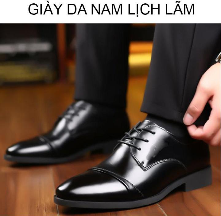 Giày da bò nam công sở mã 8867