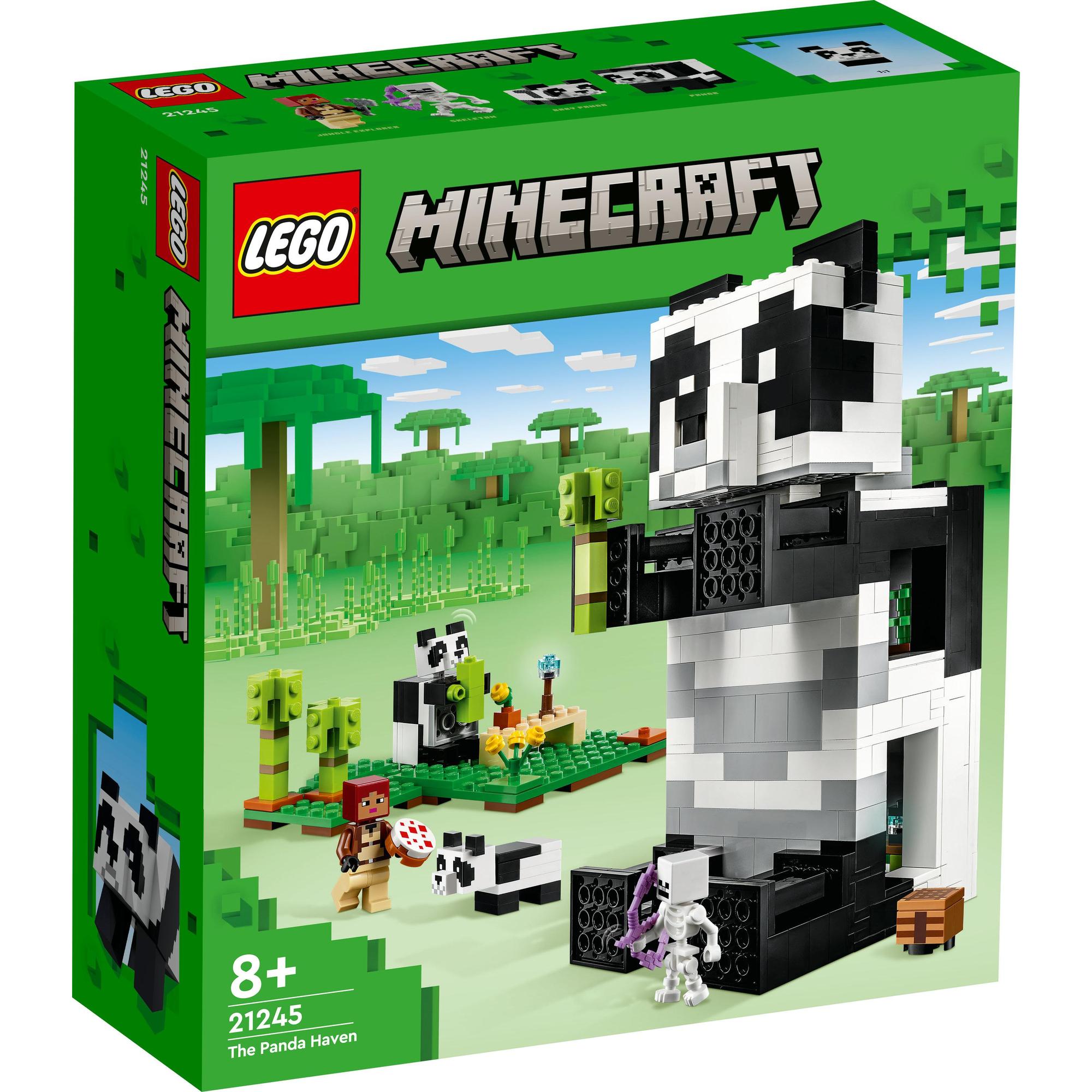 LEGO Minecraft 21245 Ngôi Nhà Gấu Trúc (553 Chi Tiết)