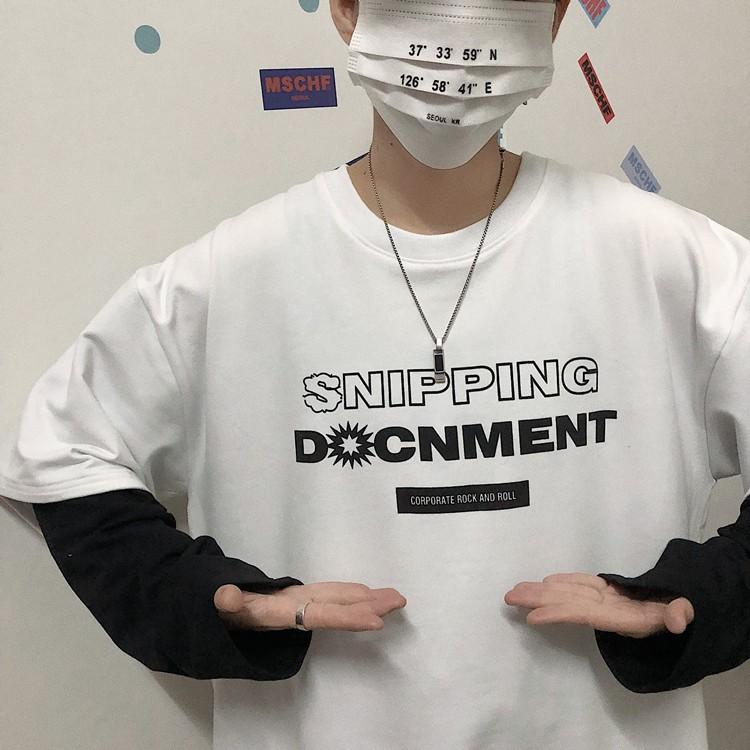 Áo thun cặp đôi nam nữ form rộng, áo phông tay lỡ ATL187