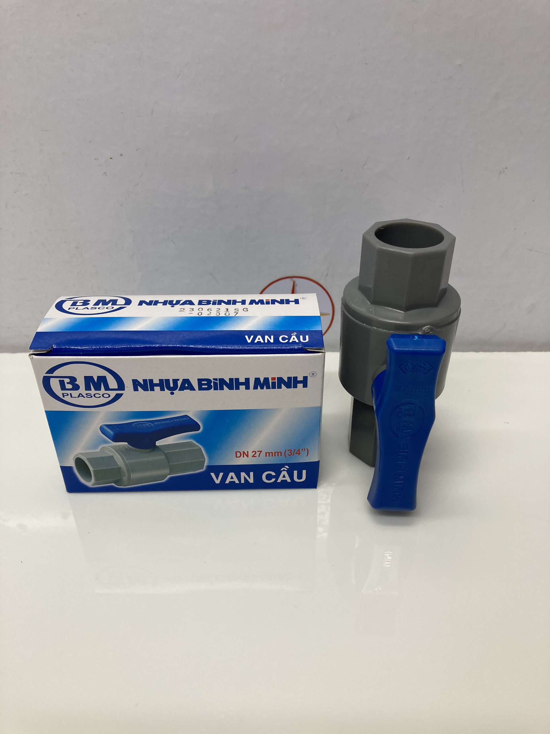 Van khóa nước Pvc Phi 27 Bình Minh