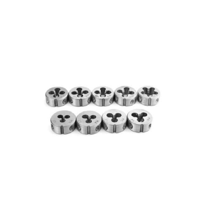 29. Bộ taro tạo ren M3 đến M12, 20 chi tiết có độ chính xác cao, ren chuẩn, siêu bền