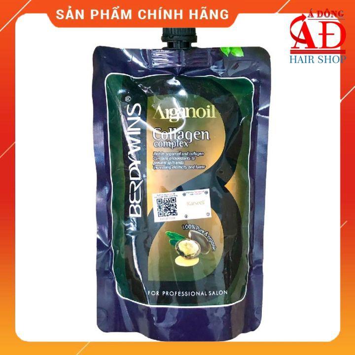 DẦU GỘI XẢ HẤP Ủ TÓC PHỤC HỒI SIÊU MƯỢT BERDYWINS ARGAN OIL COLLAGEN COMPLEX