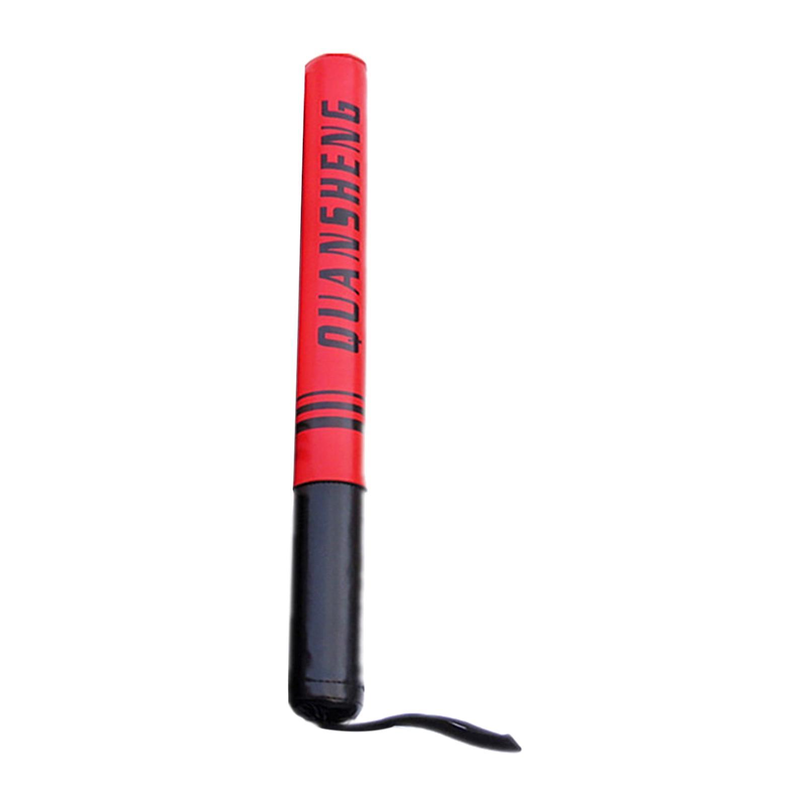 Boxing Training Stick Tốc độ chiến đấu Tốc độ Công cụ đấm bốc PU Da đá Kicking Thực hành Pad vật lộn với thiết bị tập trung Color: Black