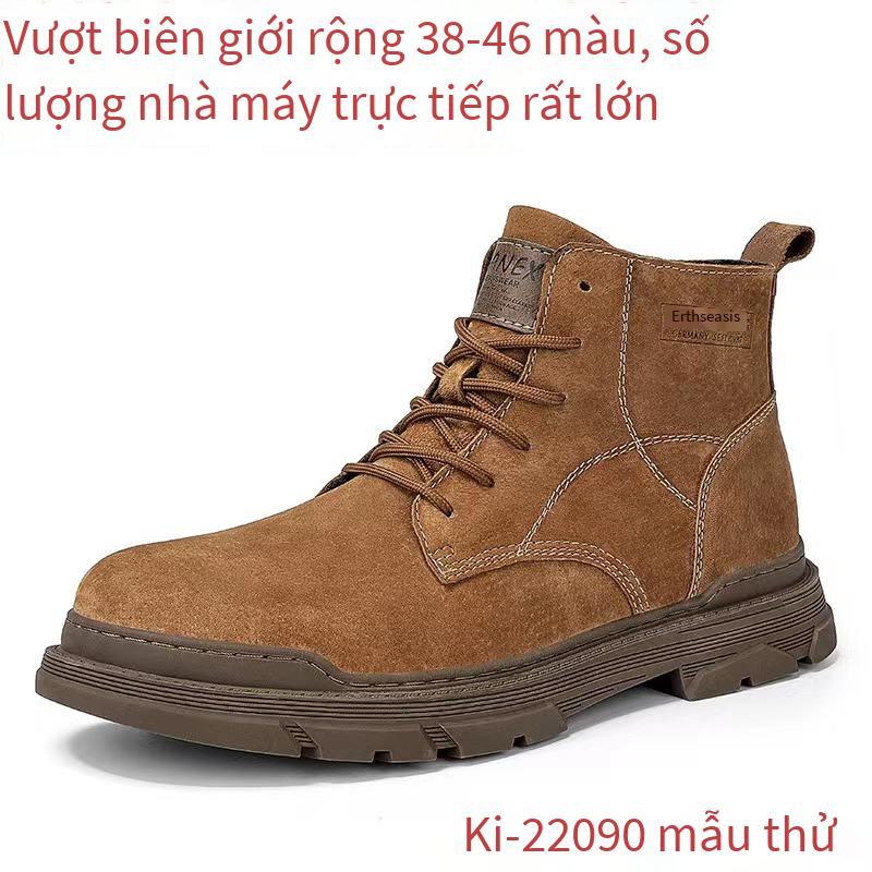 Giá thấp nhất Giày bốt Martin khuyến mãi mới nhất giày thường phiên bản Hàn Quốc giày đôi giày công sở chống mài mòn