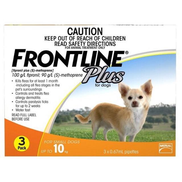Thuốc nhỏ gáy trị ve rận cho chó Frontline (1 tuýp)