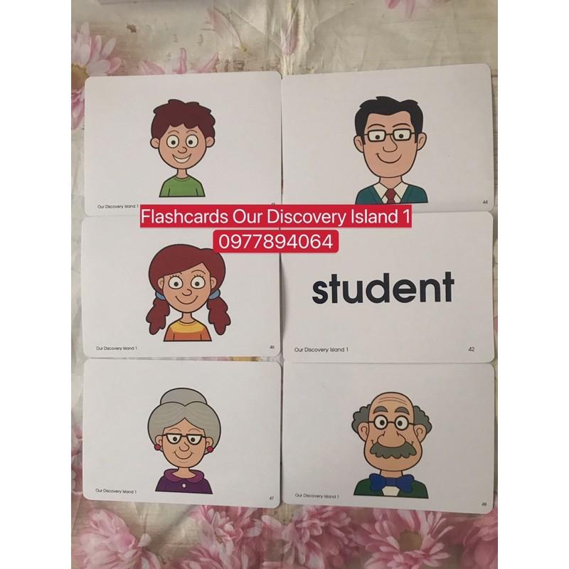 Flashcards Tiếng Anh Our Discovery Island Level 1