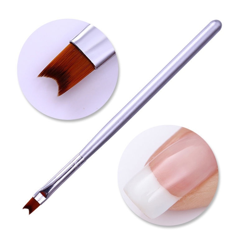 Cọ Vẽ Hoa Lưỡi Liềm Đồ Nghề Nail Chuyên Dụng, Tùy Chọn Cán Bạc Và Cán Gỗ, Màu Sắc Thời Trang, Dụng Cụ Dễ Dùng Thao Tác Giúp Tiết Kiệm Thời Gian Làm Móng Tinh Tế Theo Ý Tưởng Sáng Tạo