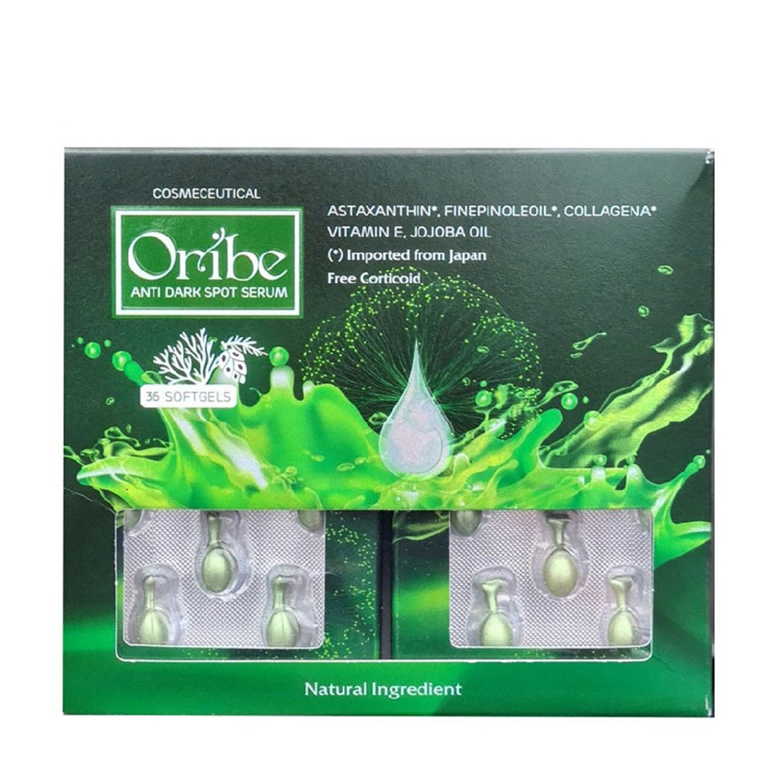 Serum mờ nám, trắng da Oribe giúp dưỡng ẩm và hạn chế lão hóa (Hộp 36 viên)