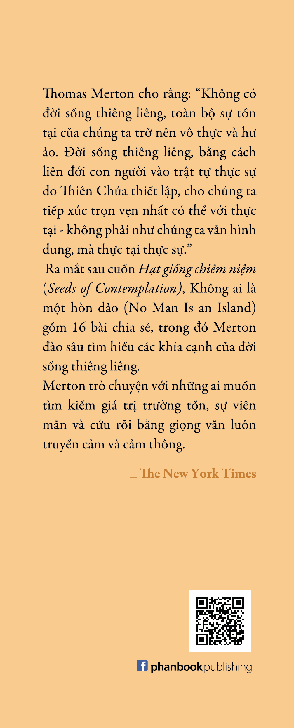 Không Ai Là Một Hòn Đảo - Thomas Merton