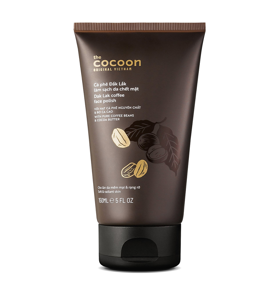 Cà Phê Đắk Lắk Làm Sạch Da Chết Mặt Cocoon 150ml