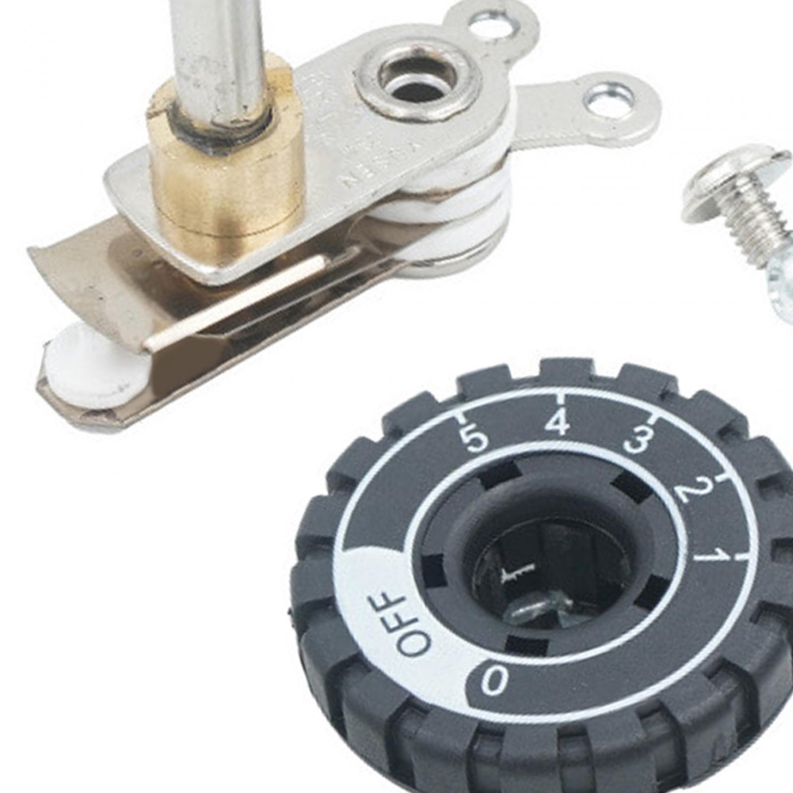 Steam Iron Thermostat Knob Switch Temperature Control Replacement Part for ES94A