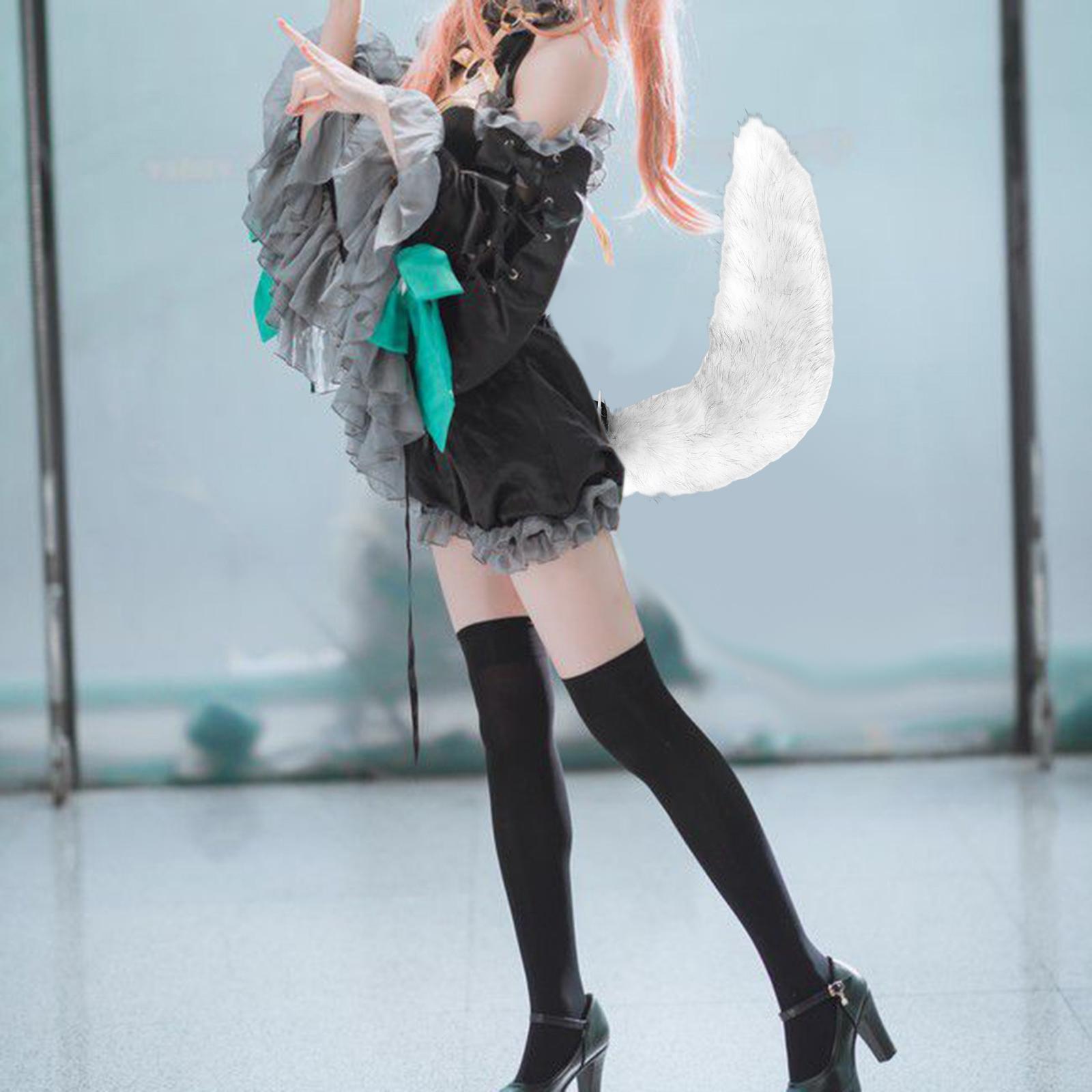 Faux tail, Furry fox Puppy Costume tail for Costume Accessories Props Cosplay Party