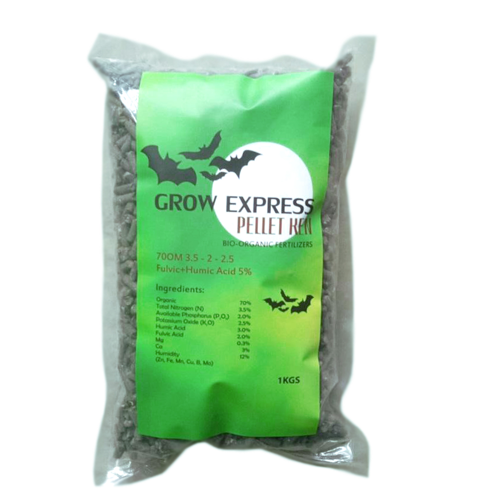 Phân Dơi hữu cơ sinh học Grow Express Pellet Ken