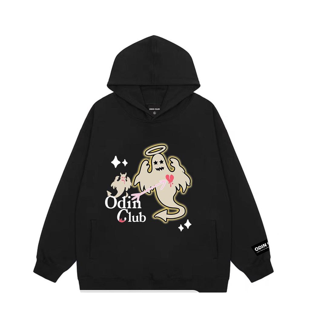 Áo Hoodie Oversize Odin Club Ghosts, Áo Hoodie form rộng nam nữ ODIN, Local Brand ODIN CLUB