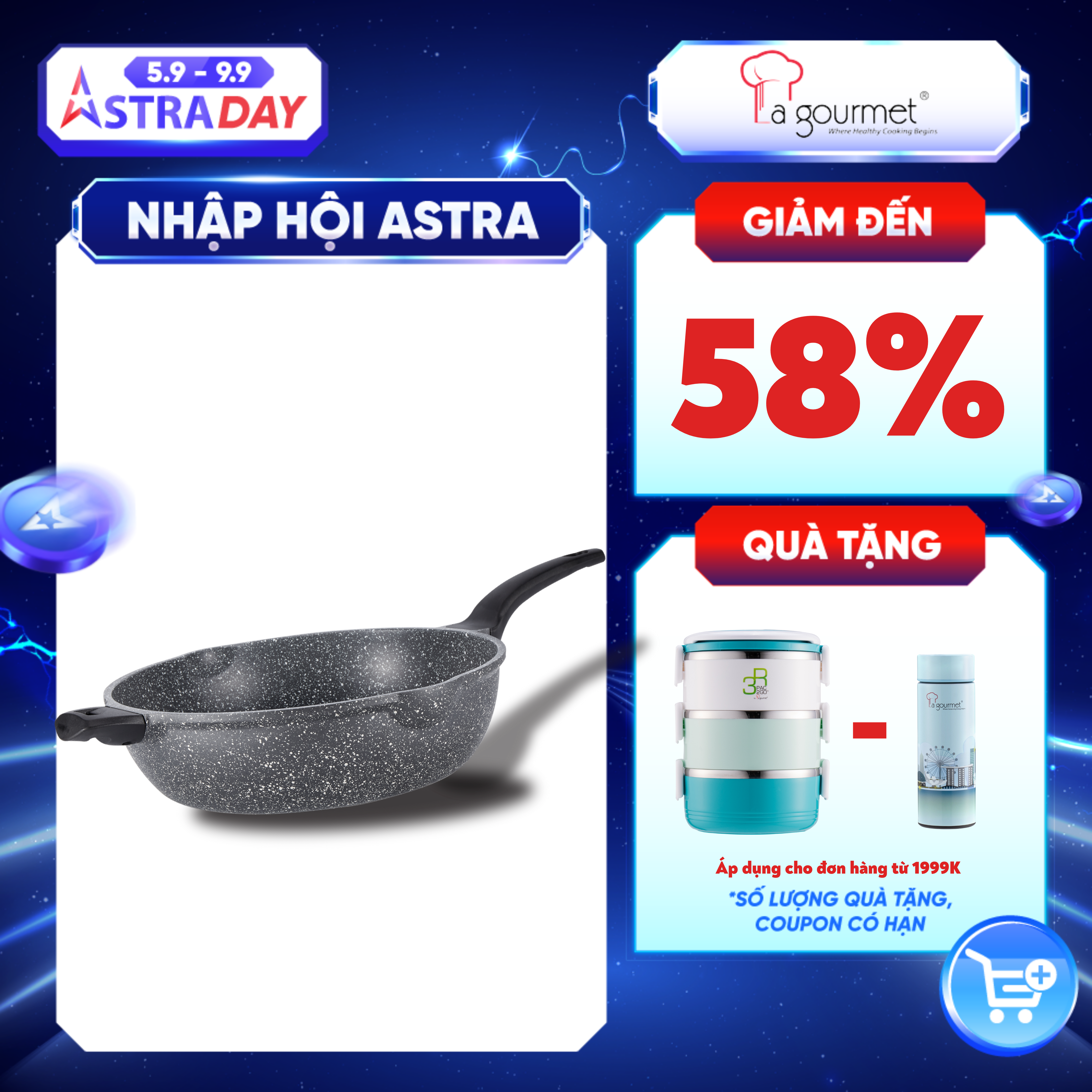 Chảo đá La gourmet Shogun Miwa - 9556704360519