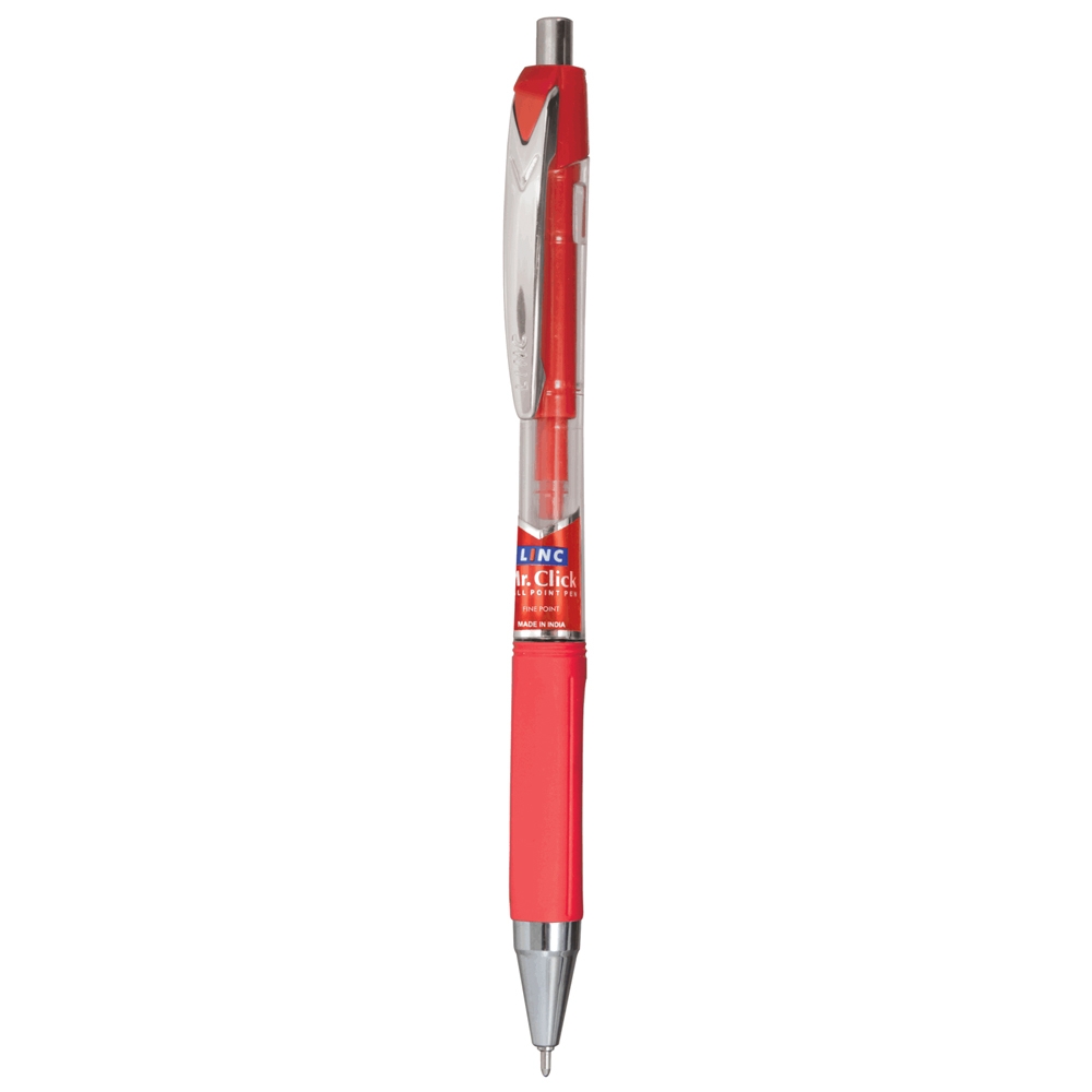 Bút Bi Mr Click Linc - Mực Đỏ