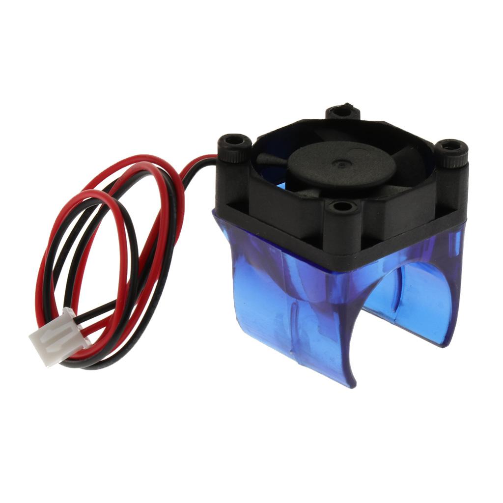 V6 Cover For Cooling Fan 3D Printer ABS 30*30mm Blue