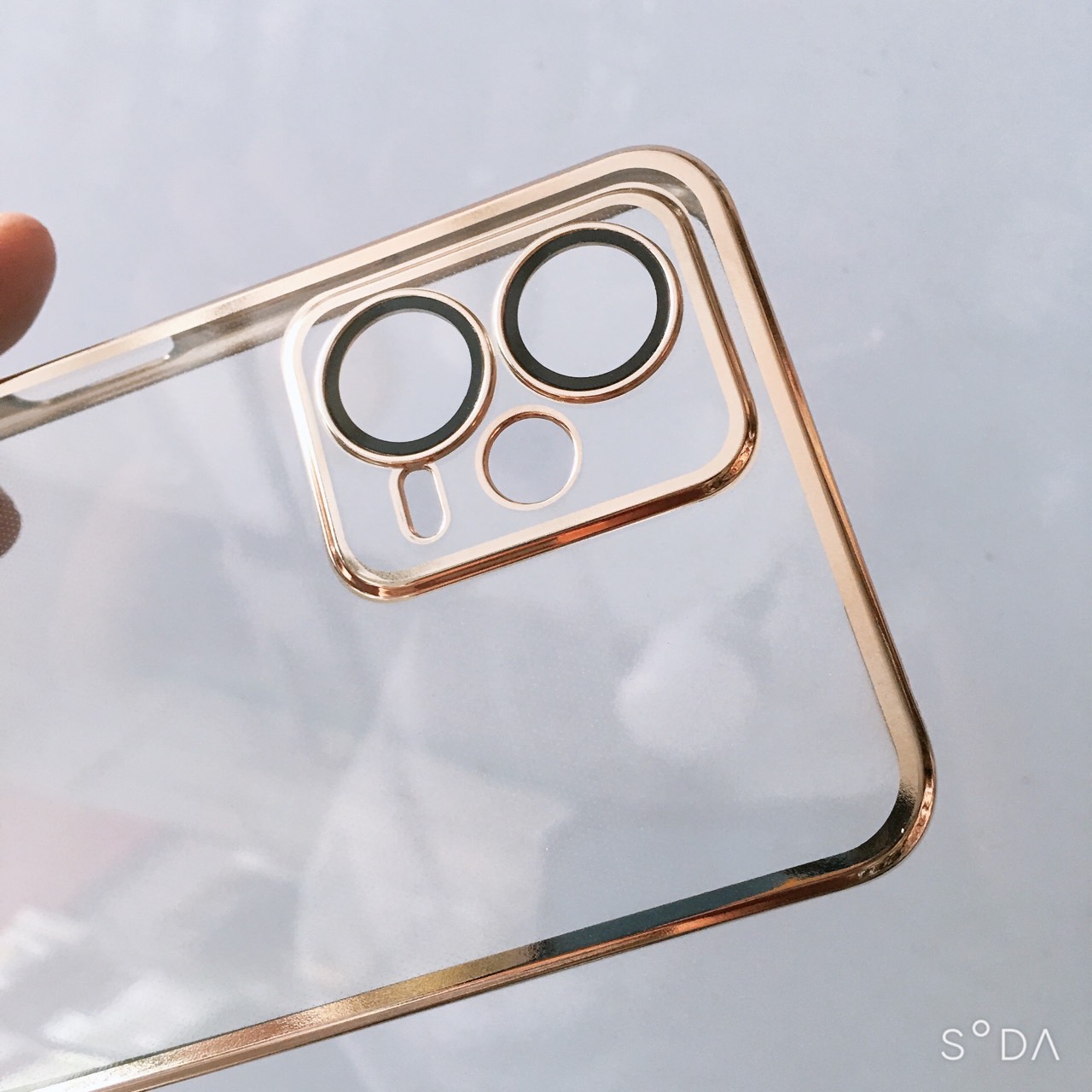 Ốp lưng cho Xiaomi Redmi Note 12 5G/ Note 12 Pro 5G trong viền màu cạnh vuông bảo vệ camera sang trọng