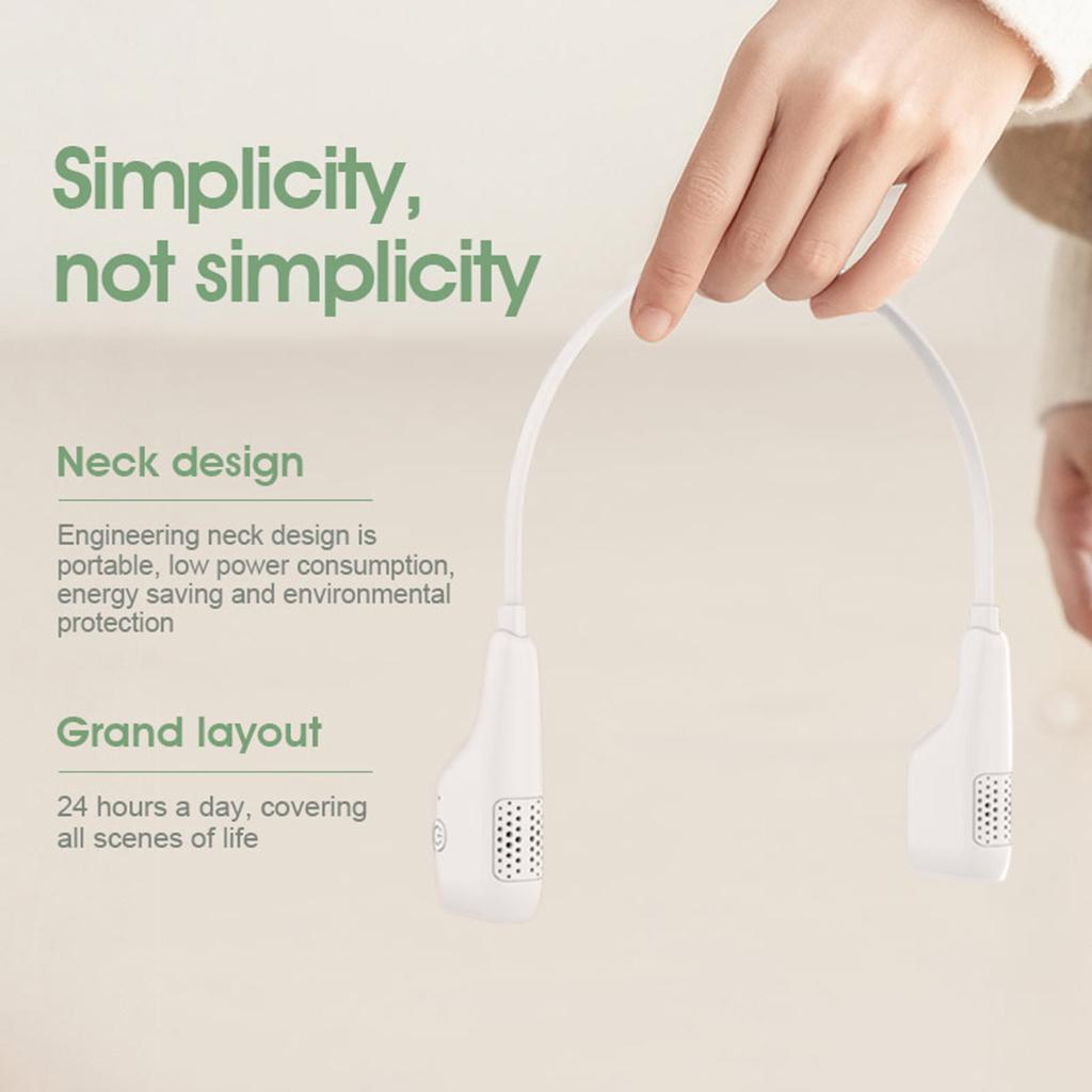 Air Purifier Personal Wearable Necklace Negative Ionizer Anion Air