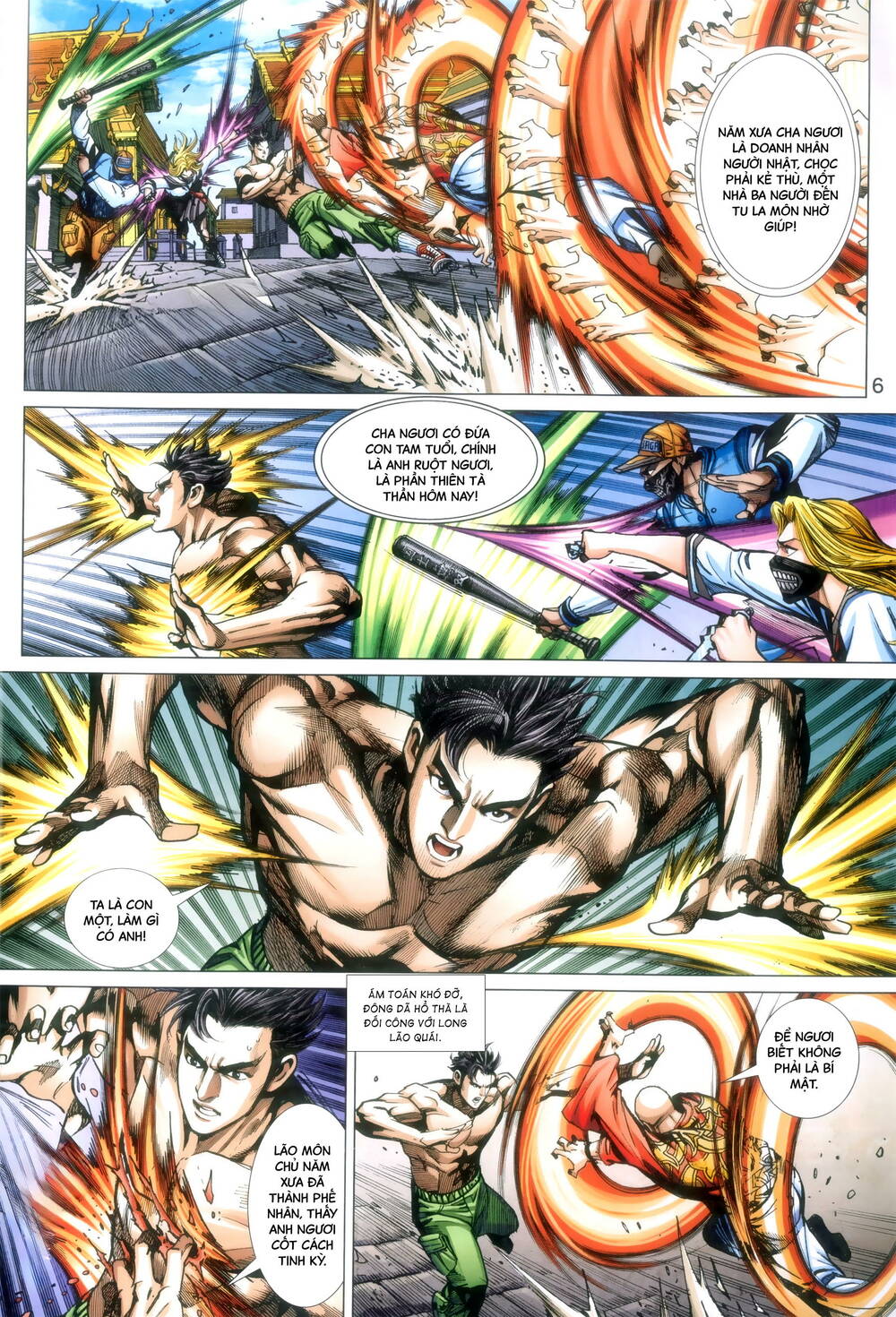 Long Hổ 5 Thế 3 Thế Cừu chapter 88 6