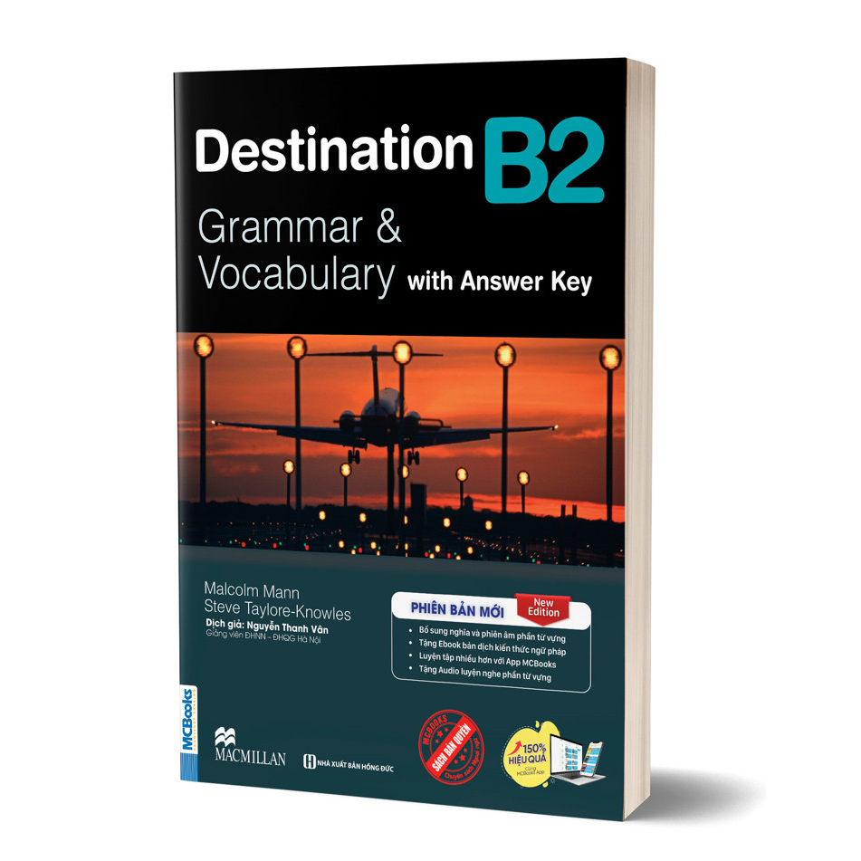 Sách - Destination B2 Grammar &amp; Vocabulary - Kèm Bài Tập và Đáp Án - MC