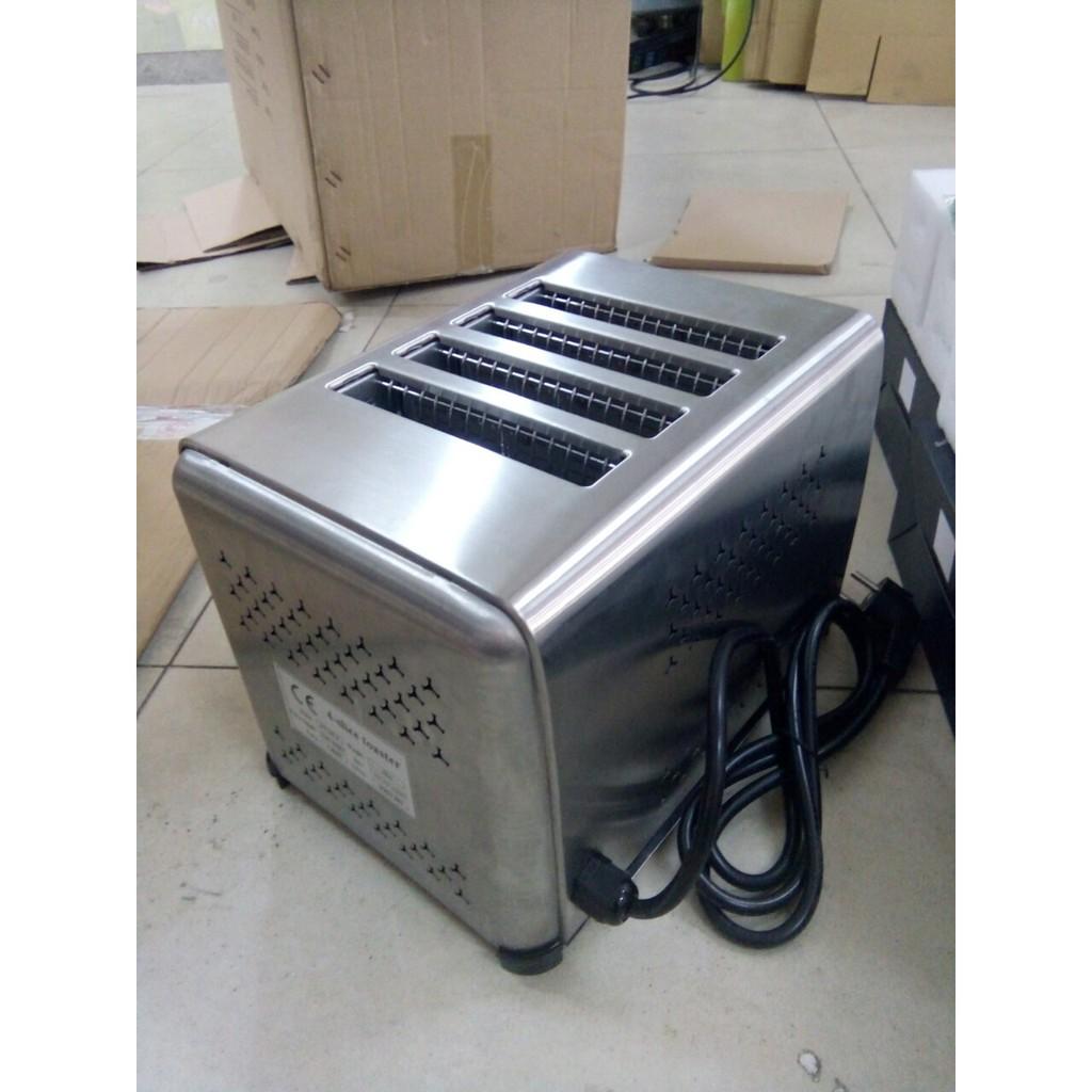 MÀY NƯỚNG BÁNH MÌ INOX 4 NGĂN