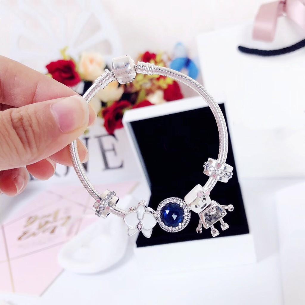 Vòng Bạc S925 ALE Cao Cấp - Vòng Charm Bạc Chuẩn S925 - Mã sản phẩm VONGBAC_DN165