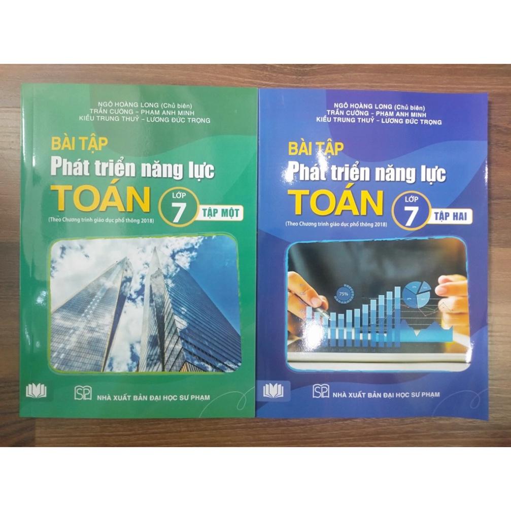 Sách - Combo Bài tập phát triển năng lực Toán lớp 7 - tập 1 + 2 (Cánh diều PB1 )