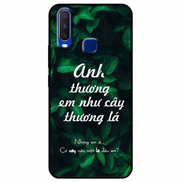 Ốp lưng in cho Vivo Y12, Vivo Y15, Vivo Y17 Mẫu Anh Thương Em