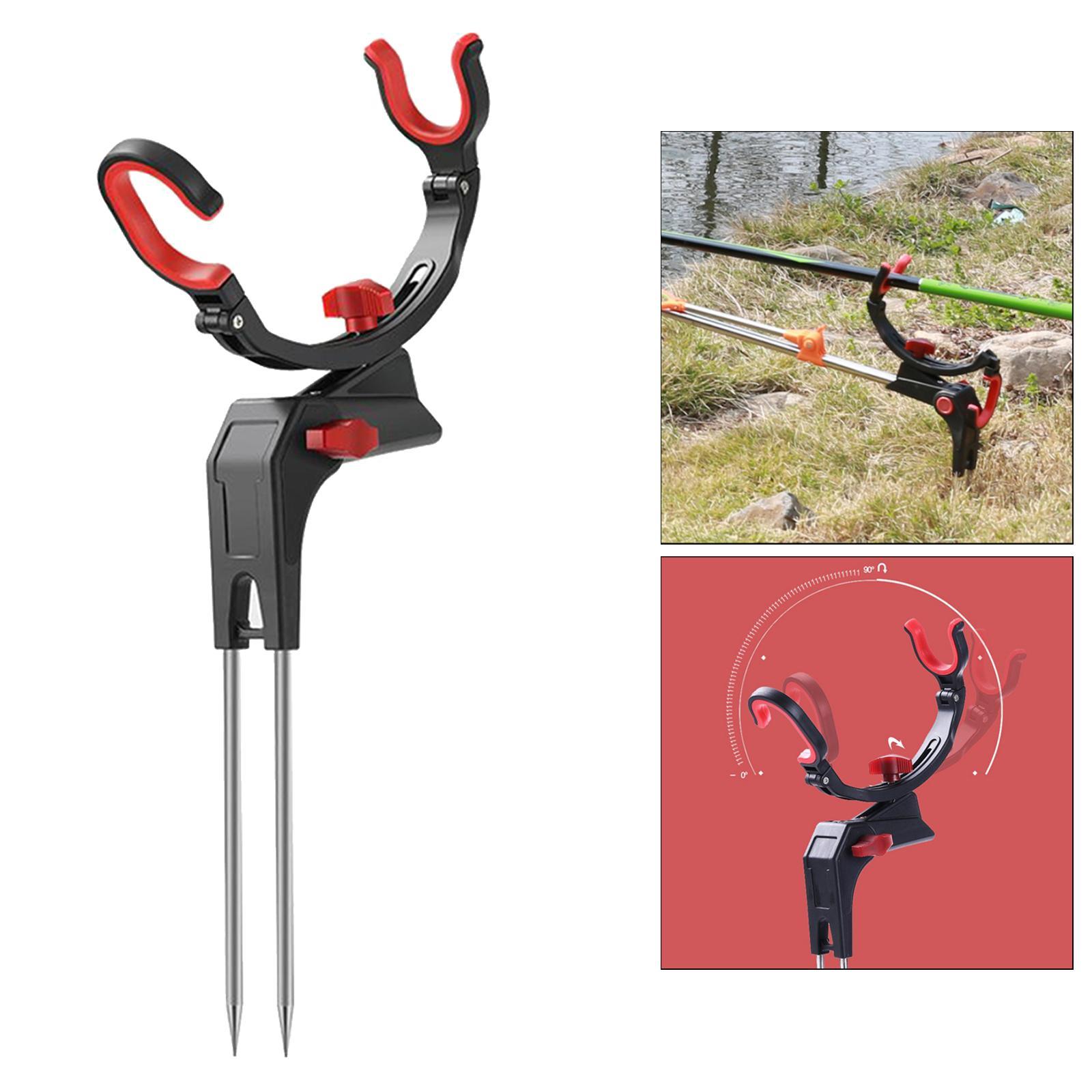 Fishing Rod Holders Ground Support Stand Fishing Pole Support Holder Single