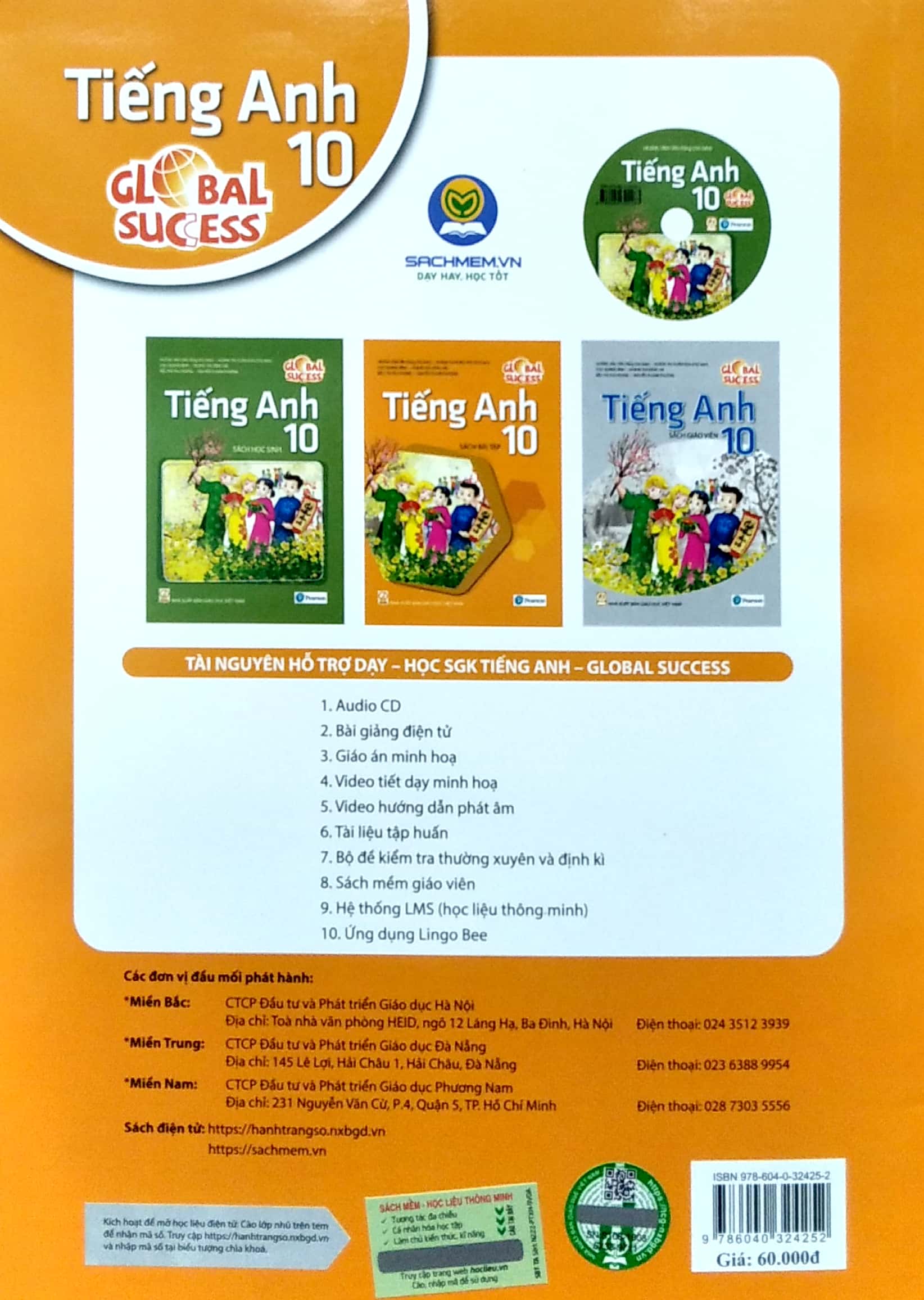 Bộ 2 cuốn sách Tiếng Anh 10 - Global Success