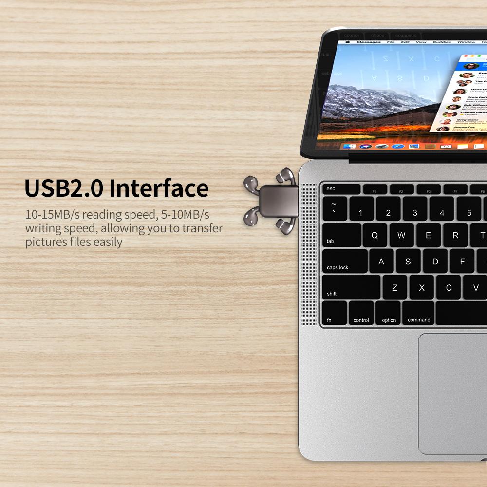Ổ đĩa flash USB Di động Chống va đập Kim loại U Disk Car USB2.0 Metal cho máy tính để bàn/xách tay