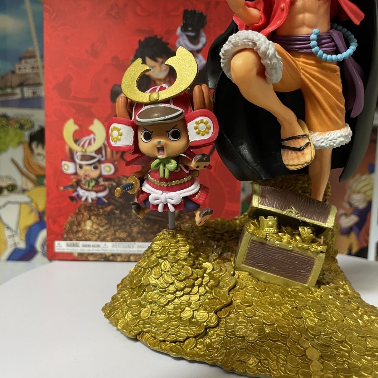 Mô hình Onepiece Luffy Chopper - Đảo Wano Quốc