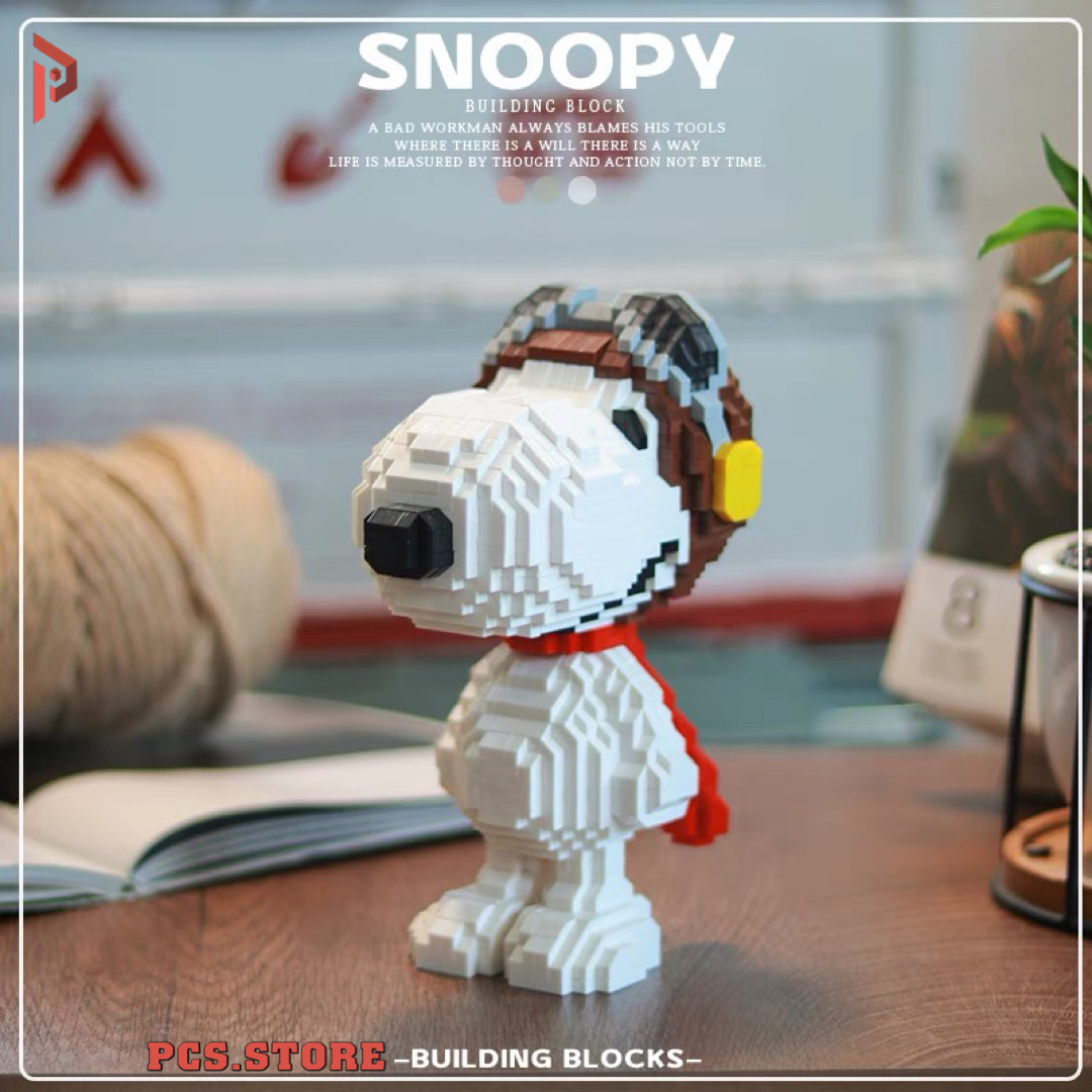 Đồ Chơi Lắp Ráp Mô Hình Chú Chó Snoopy - PCS STORE