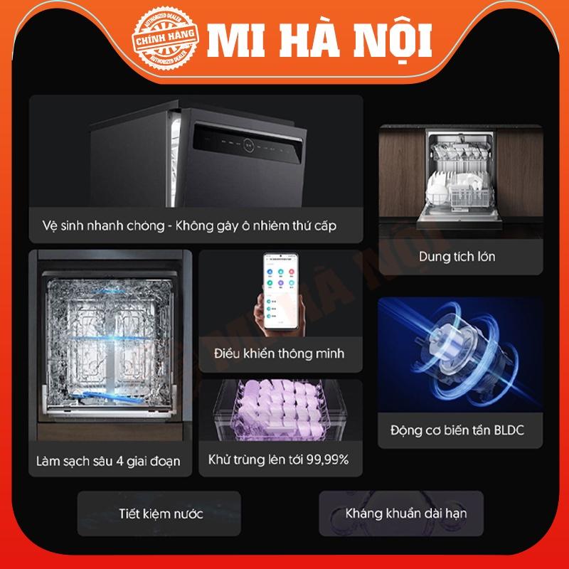 Máy rửa bát thông minh 15 bộ Xiaomi Mijia S1- Sấy khô khử trùng- Hàng chính hãng