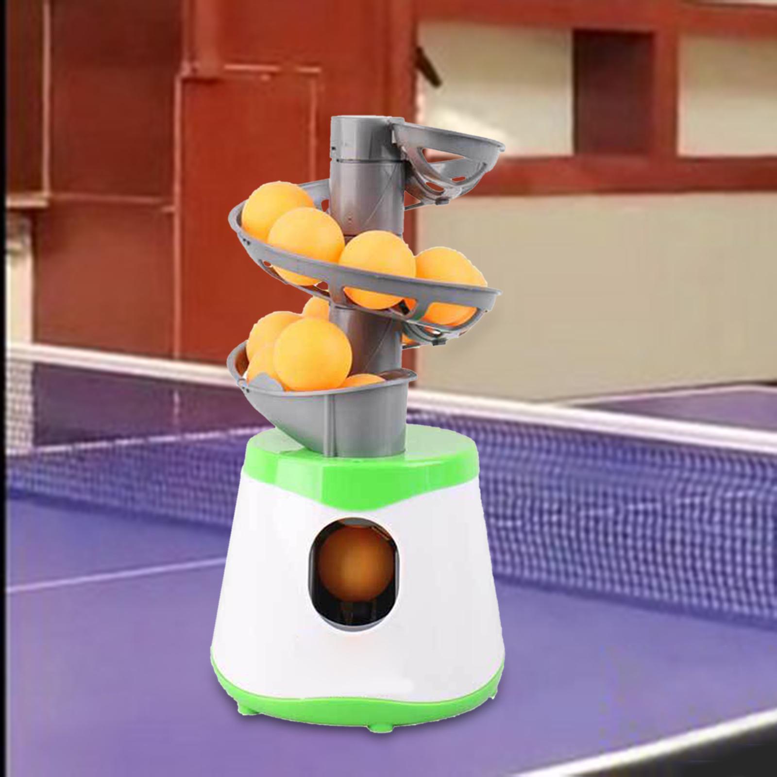 Tennis Trainer  Pong Serve Training  On Table