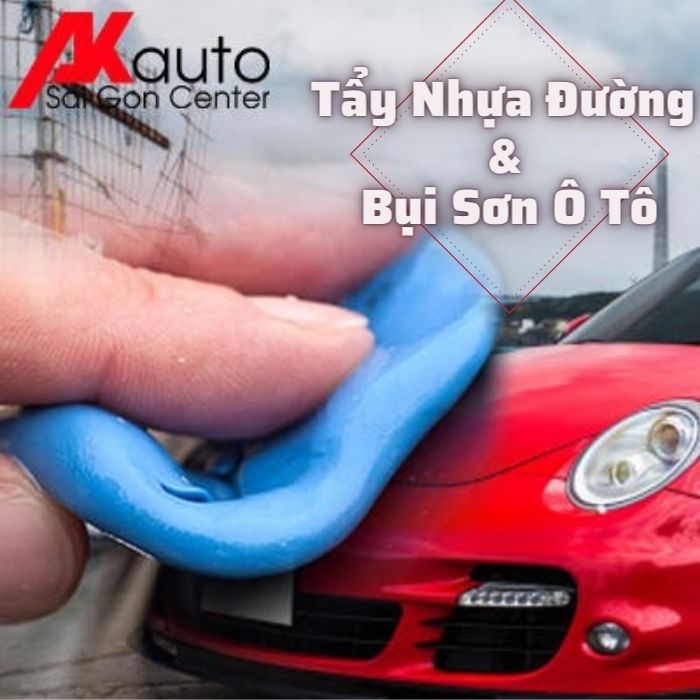 [Áp dụng HCM]  Gói Tẩy Sạch Nhựa Đường, Bụi Sơn Bám Trên Bề Mặt Sơn  Ô Tô - Tặng Rửa xe Miễn phí