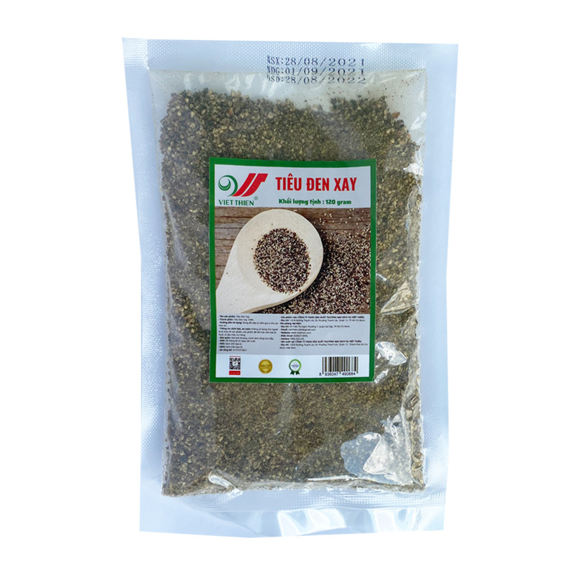 Tiêu đen xay Việt Thiên 70gram, 120 gram