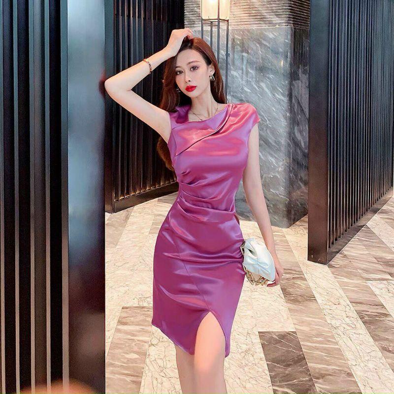 ĐẦM ÔM XẾP LI CỔ BẺ
