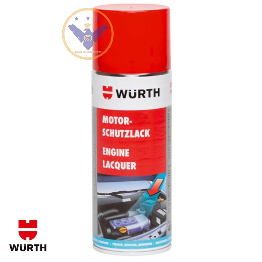 Chai xịt phủ bóng bảo vệ động cơ khoang máy Wurth Engine Lacquer 400ml