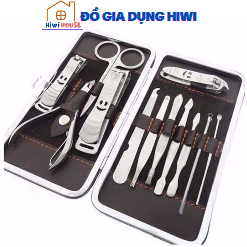 Bộ làm móng tay 12 món tiện dụng ( hộp to)