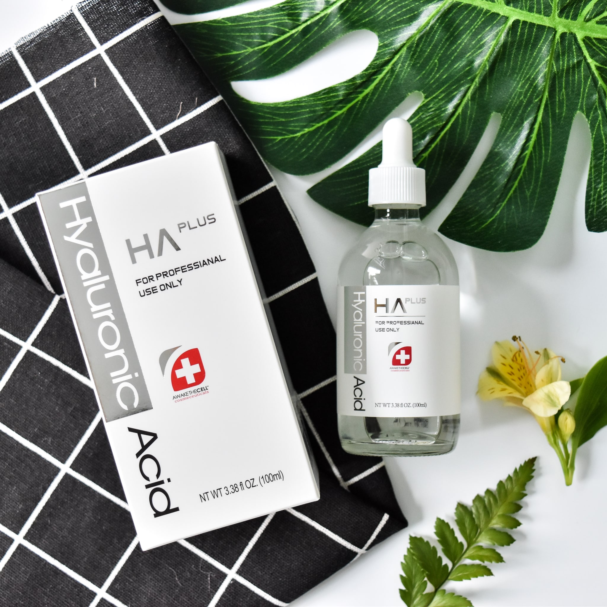 Serum HA Plus 100ml - Cấp Nước, Dưỡng Ẩm, Căng Bóng Da, Mờ Nếp Nhăn