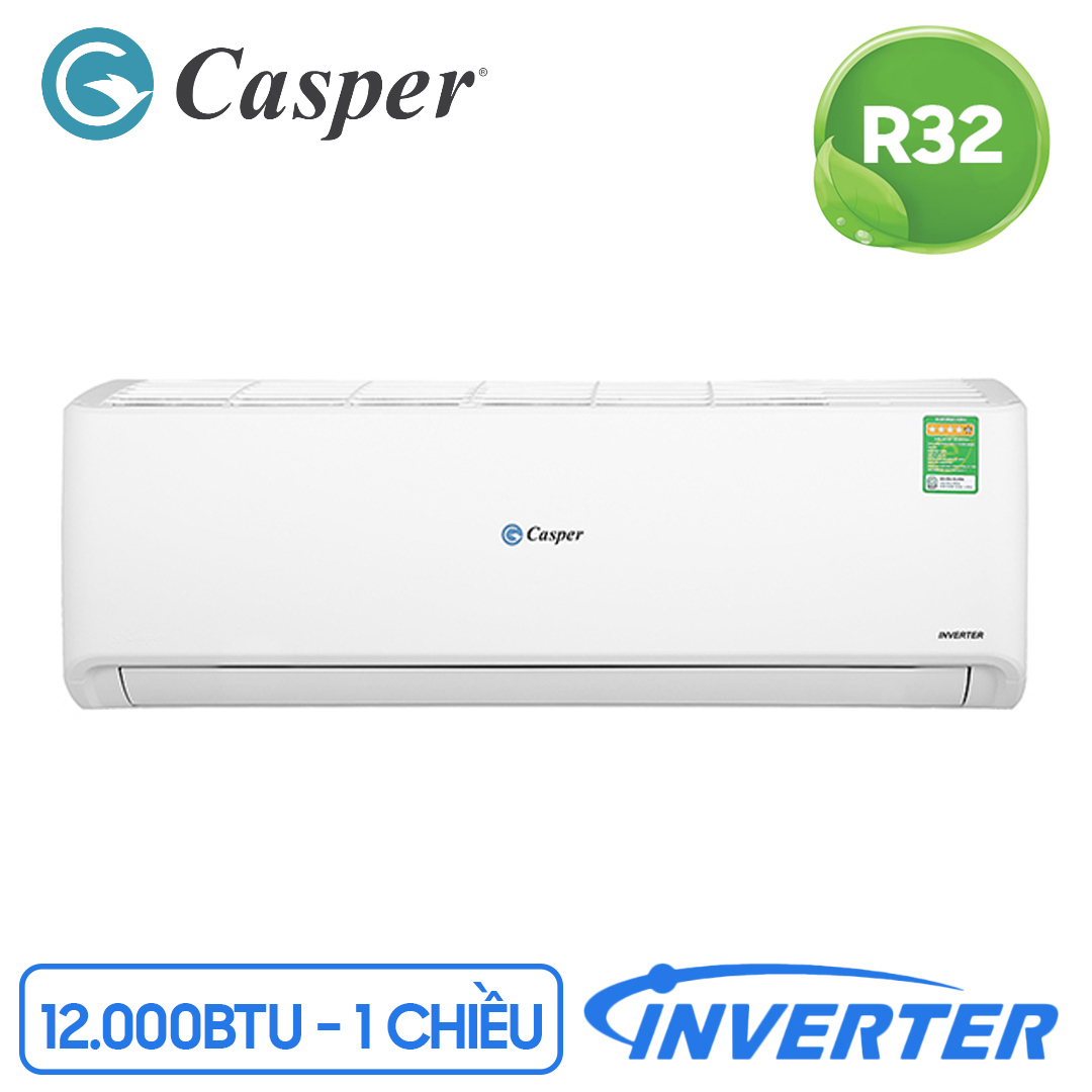 Điều hòa Casper 1 chiều Inverter 12.000 BTU GC-12IS33 -Hàng chính hãng ( Chỉ giao hàng tại Hà Nội)