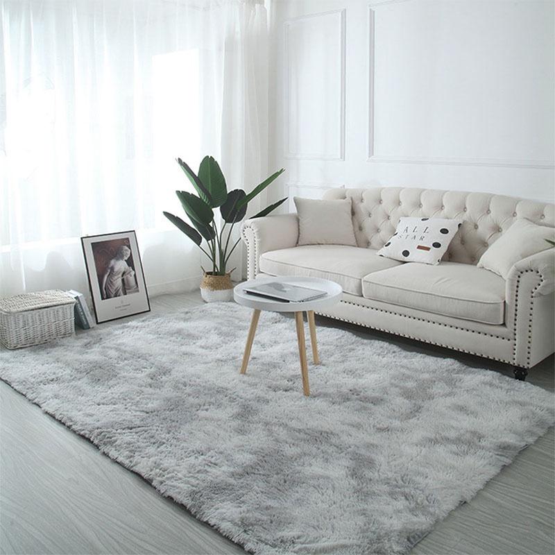 Thảm Lông Lót Sàn Chống Trượt Phong Cách Bắc Âu