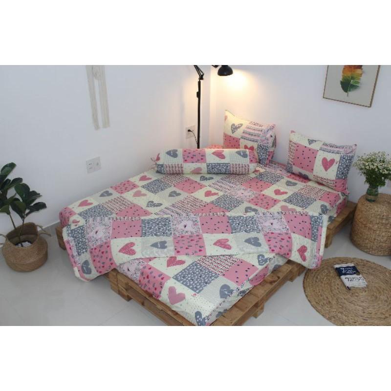Bộ drap 4 món - cotton 100%