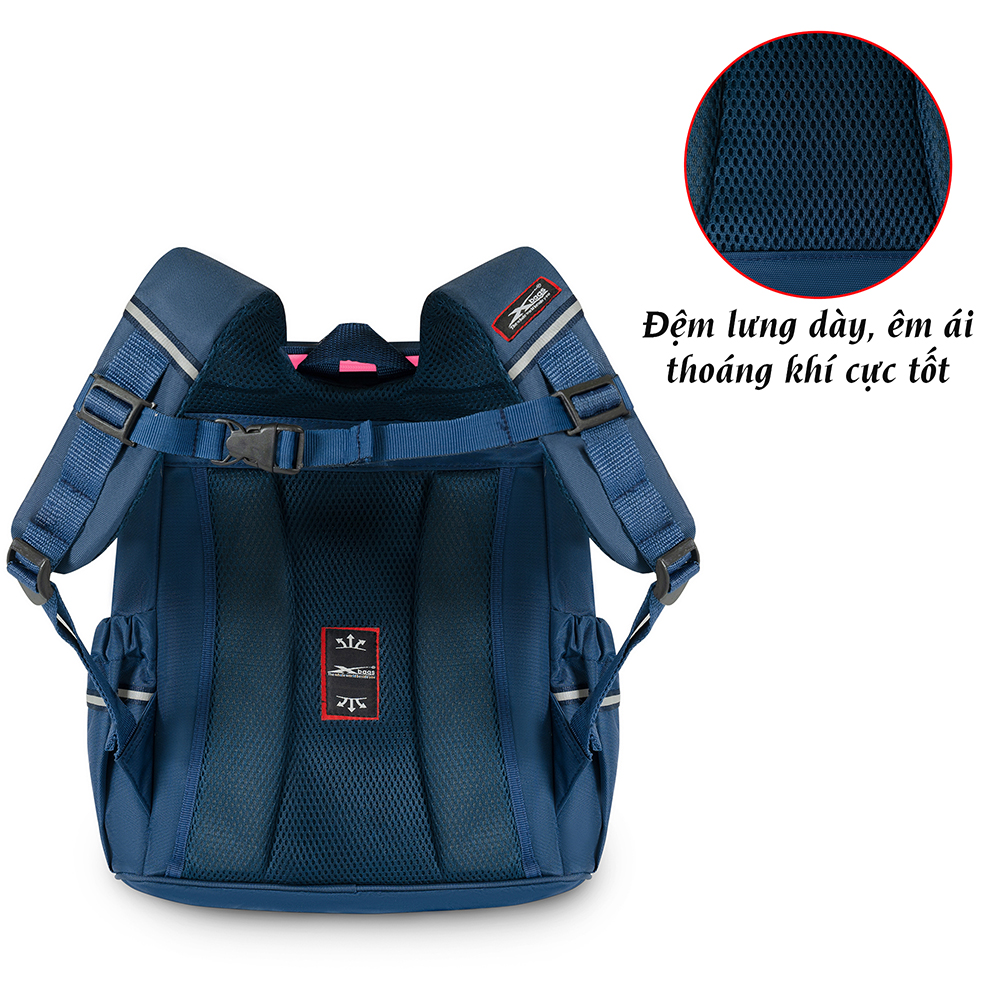 Ba lô học sinh chống gù cho bé gái Xbags Xb 3107