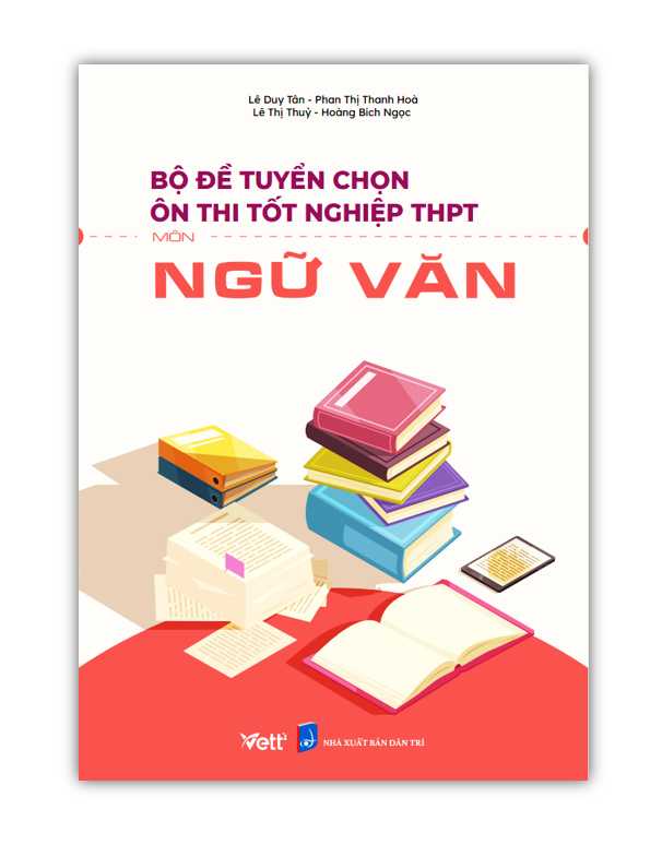 Sách - Combo Bộ đề tuyển chọn ôn thi tốt nghiệp bài thi THPT Môn Toán + Văn + Anh 2023