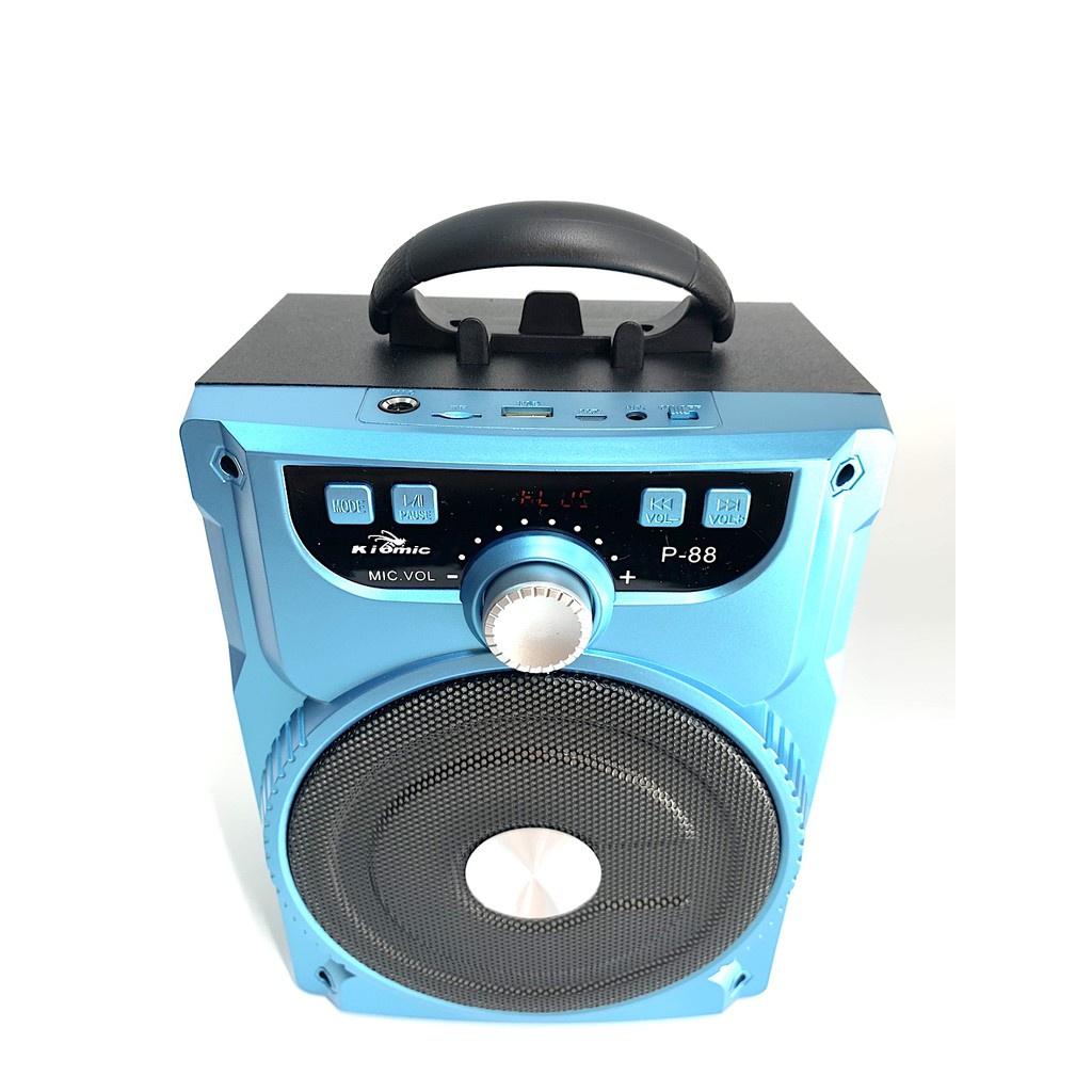 Loa Kéo Karaoke Bluetooth P88, P89 KIOMIC Âm Thanh Cực Đỉnh Pin Sạc Tiện Lợi - Tặng Micro Hát Cực Hay